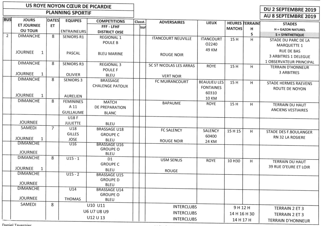 Plannig du 2 zu 9